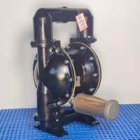 Pompe à eau 3 pouces KY-80LL à haut débit, pompe à diaphragme en aluminium métallique, fournit une pression et une résistance à l'usure pour le filtre-presse