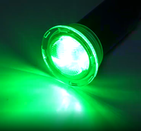 Lampu Kolam LED 12W 100FT IP68 RGBW Warna, Pengganti Pentair Globrite 1.5 Inch yang Disempurnakan, Bekerja dengan Pengontrol Otomatisasi Pentair