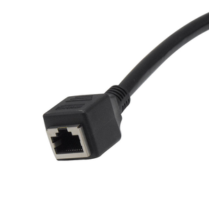 10gbps caat6a M12 8 <span class=keywords><strong>pin</strong></span> nối x Mã thẳng nam cắm để RJ45 Nữ Đôi kết thúc Cáp Conector cho công nghiệp mạng - Product Image 2