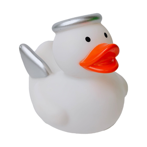 Canard ange, canard en caoutchouc personnalisé unique, jouets de bain pour bébé, motifs, amusant pour les enfants et les tout-petits - Product Image 3