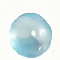 Jouet anti-stress souple et extensible transparent sans rebond, à l'huile de coco, type balle à presser, effet vaseline