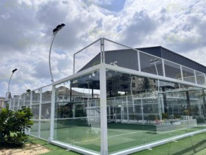 EXITO, Fabricante de Pistas de Pádel de 10x20m con Certificación CE, Pista Panorámica Interior y Exterior de Acero Galvanizado con Vidrio Templado - Product Image 2