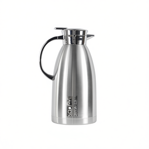 Termo Soga de 2.3L de Acero Inoxidable, Jarra Térmica Aislada para Bebidas Frías y Calientes, Uso en Viajes - Product Image 1