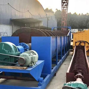 Machine de lavage de sable de rivière à vis spirale haute performance, capacité 15-30t/h, installation complète pour les industries de la construction - Product Image 1