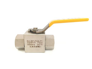 Yüksek basınç SS304 paslanmaz çelik dişi dişli küresel vanalar Premium küresel vana - Product Image 2