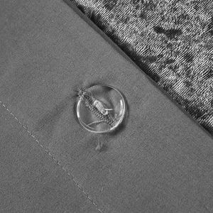 Ensemble de housse de couette tissé en velours DB King Twin hiver noël polyvalent mariage hôpital hôtel Polyester tricoté Fabri personnalisable - Product Image 3