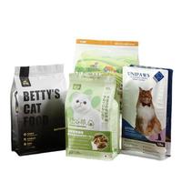 Sacs refermables à fond plat, étanches à l'humidité, personnalisés, en aluminium flexible, pour aliments pour animaux, emballage pour aliments pour animaux, friandises pour chiens, BRC