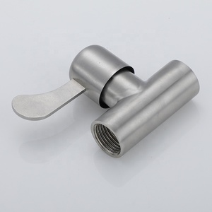 วาล์วเกลียวหมุนผ่านก๊อกน้ำสแตนเลส304วาล์วหยุดมุม1/2วาล์วตรง - Product Image 2