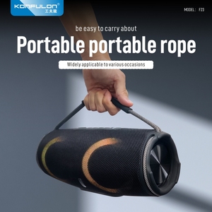 Konfulon Productos más vendidos 2025 Altavoz inalámbrico portátil de 10W con soporte de luz ambiental Sistema TWS para reproducción de música al aire libre - Product Image 5