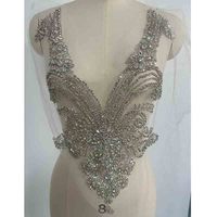 Strass en cristal 3D en forme de fleur, à coudre, pour vêtements, chaussures, nail art - Applique en strass 3D en verre pour corsage