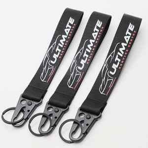 Wholesale Short Wristlet Key Strap with Custom Logo Printed for Automotive Service Promotion Gift Keychain Lanyards - Product Image 1