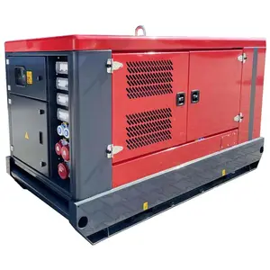 Generator AC 3 Fase 20 Kw 20 Kw, Generator Diesel Super Diam Kanopi Pabrik 25 Kva 25kva Harga Digunakan untuk Bank