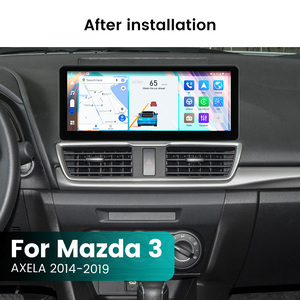 Lecteur vidéo de voiture Android MEKEDE QLED 12,<span class=keywords><strong>3</strong></span> pouces pour <span class=keywords><strong>Mazda</strong></span> <span class=keywords><strong>3</strong></span> AXELA 2014-2019, stéréo BT, caméra panoramique 360° - Product Image 3