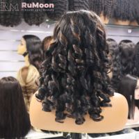 Perruque Lace Front Transparente 5x5, Densité 300, 24 Pouces, Ondulations Souples, Cheveux Humains Brésiliens Vierge Remy Grade 12A Double Drawn