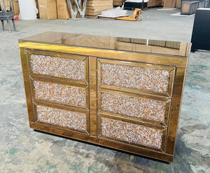 2025 moderne nouveau buffet blanc <span class=keywords><strong>salle</strong></span> <span class=keywords><strong>à</strong></span> <span class=keywords><strong>manger</strong></span> salon chambre meubles sur mesure <span class=keywords><strong>armoire</strong></span> latérale de <span class=keywords><strong>haute</strong></span> qualité - Product Image 4