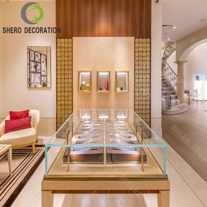 Vitrine à bijoux de haute qualité avec éclairage LED, présentoir de comptoir pour bijoux - Product Image 6