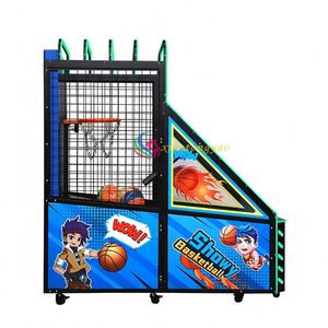 42" LCD Kids Basketball Shooting Arcade Game Machine Coin-Operated English 110V/220V <b>UK</b> <b>Plug</b> 1 Year Warranty - Product Image 3