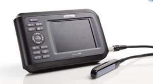 DMSU01 <span class=keywords><strong>Precio</strong></span> bajo de nuevo bolsillo de mano blanco y negro 2-4 horas de duración de la batería ultrasonido veterinario para ganado - Product Image 2