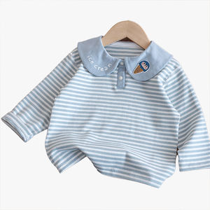 Camiseta de Manga Larga con Cuello Polo y Orejas de Conejo para Niñas, Primavera 2026, para Niñas Pequeñas y Medianas, Linda Camiseta Base para Bebés - Product Image 6