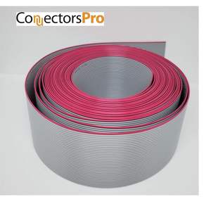 คอนเนคเตอร์โปร 34P สายริบบิ้นแบนยาว 20 ฟุต 34 ตัวนำ สำหรับขั้วต่อ IDC ขนาด 2.54 มม. สายทองแดงสีเทา - Product Image 6