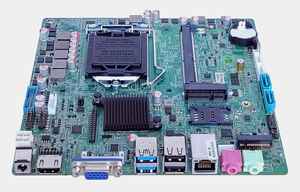 เมนบอร์ด DDR4 Mini ITX 1150 QM1100C Skylake รุ่นที่ 6 Kabylake รุ่นที่ 7 รองรับ CPU พร้อมพอร์ต 1LAN 10USB M.2 4K สำหรับเมนบอร์ด KIOSK - Product Image 5