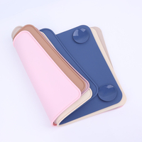Napperons en silicone pour enfants, napperons portables pour table à manger, vaisselle, nourriture pour bébés