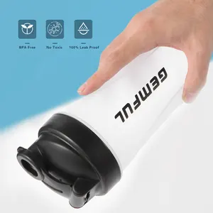 Top bán 750ml Shaker phòng tập thể dục chai nhựa xách tay tập thể dục phòng tập thể dục thể thao Protein Shaker cup chai nước