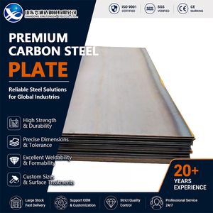Plasma Cutting Q235 A36 Coated Normalized 10mm 2000mm Drilling ASTM A572 Carbon Steel Plate of Equipment - Product Image 1