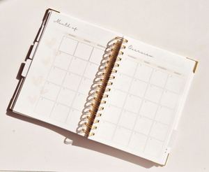 Self-Care Gratitude <b>Journal</b> All in One Wellness Planner with Spiral Binding 100 Sheets Customizable Paper Cover Hardcover Gift - Product Image 3