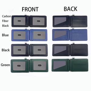 Carbon Fiber Thin Business <b>Card</b> & Subway Bus <b>Card</b> <b>Holder</b> Driver's License Case - Product Image 4