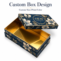 Caja de Regalo Rígida de Lujo con Impresión Personalizada, con Laminado Mate y Grabado en Relieve, para Empaque de Sets de Cosméticos y Cuidado de la Piel