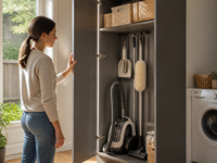 Éclairage de placard en profilé aluminium pour panneau latéral d'armoire, installation sans rainure, design anti-éblouissement YB1022-31