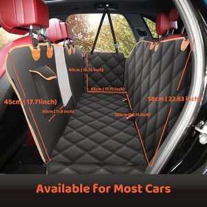 Funda Protectora para Asiento Trasero de <span class=keywords><strong>Coche</strong></span> para Perros, Resistente al Agua y a los Arañazos, con Base Rígida, Venta Directa de Fábrica - Product Image 3