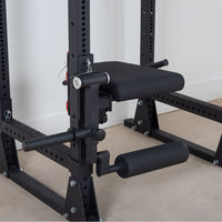 Machine d'extension/flexion des jambes réglable - Appareil de musculation à domicile avec tabouret pour les exercices des quadriceps et des ischio-jambiers