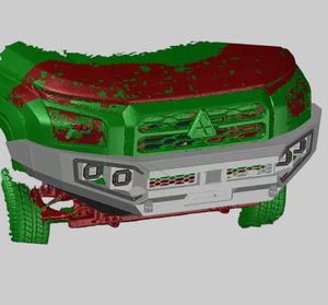 Bumper depan baja MANx4, Bumper kerekan untuk Triton <span class=keywords><strong>L200</strong></span> MV 2024 + - Product Image 5