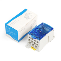 Bloc de distribution UKK 500A, boîte de connexion électrique, barre omnibus, bloc de bornes, bloc électrique