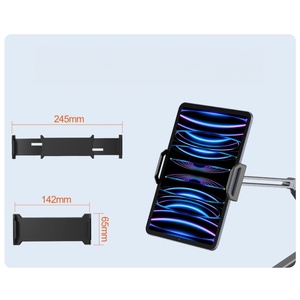 Adjustable Foldable <b>Tablet</b> <b>Stand</b> Holder Arm Desk Mount with 360°Rotate Base Phone Holder - Product Image 2