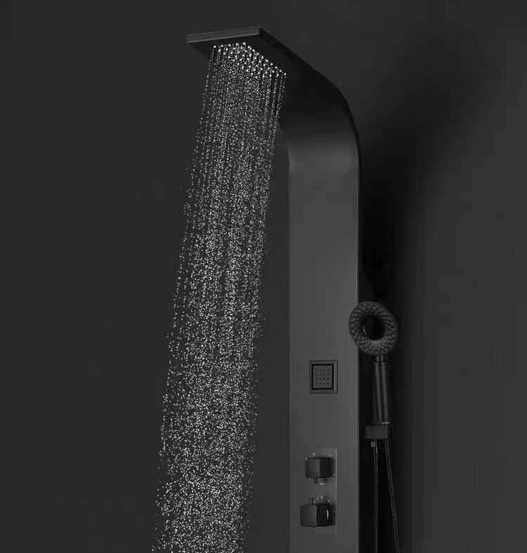 Royo hot sell Waterfall Stainless Steel Shower Panel Bathroom Shower rooms