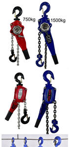 <span class=keywords><strong>1.5</strong></span> <span class=keywords><strong>Ton</strong></span> Gelegeerd Stalen Kettingtakel Met Veiligheidshaak Corrosiebestendig Voor Constructie - Product Image 6