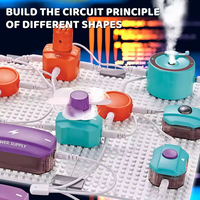 Ensemble de blocs de construction électroniques STEM EPT, kit de découverte électronique DIY, projet scientifique physique, jouet pour enfants de 6 ans et plus