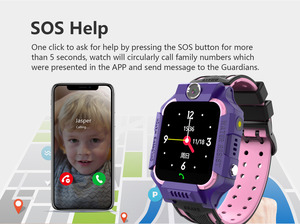 Ai Bằng Giọng Nói Z6F Trẻ Em Thông Minh Đồng Hồ Chống Thấm Nước IP67 Với GPS Tracker 4G Sim Thẻ Trả Lời Cuộc Gọi Chức Năng Giá Rẻ Mô Hình Silica Gel Ban Nhạc - Product Image 5