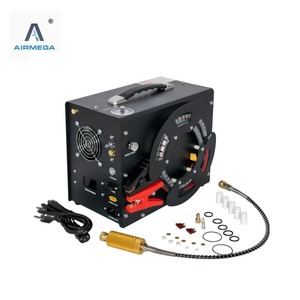 Compresor de aire para coche Airmega de 12V, 4500PSI, alta presión, apagado automático, para coches compactos y motocicletas - Product Image 2
