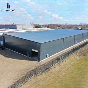 Edificio de Estructura de Acero Arquitectónica Prefabricada Galardonada para Uso en Talleres y Almacenes, Diseño Personalizable - Product Image 1