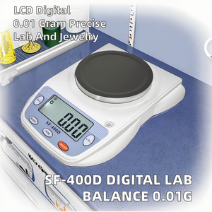 Balance de laboratoire numérique SF-400D, précision 0,01g, écran LCD, ABS, pour la science et la pesée de bijoux - Personnalisable OEM, garantie 1 an - Product Image 2
