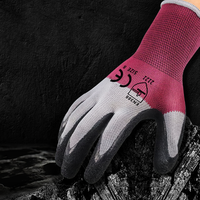 Gants de protection respirants en latex, ambidextres, légers, pour l'assemblage, la plantation, le désherbage, ajustement confortable, pour le jardinage