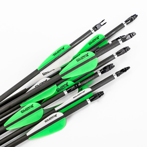 Cross Border di vendita calda portatile puro carbonio freccia 4.2mm di gomma piuma L Pin Nock attrezzatura per tiro con l'arco composito arco generale Arro - Product Image 3