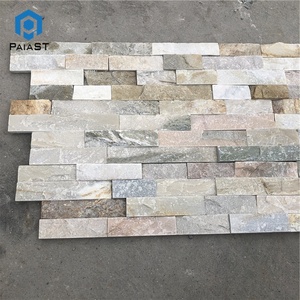 Nhiều màu quartzit tự nhiên bên ngoài bức tường gạch Veneer phong cách hiện đại <span class=keywords><strong>Slate</strong></span> tấm <span class=keywords><strong>Slate</strong></span> Trung Quốc nhà máy giá rẻ <span class=keywords><strong>Slate</strong></span> ngoài trời - Product Image 2