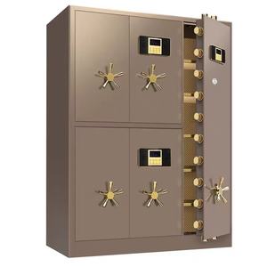 בית טביעת אצבע יוקרה 5 דלתות בטוחה עם מערכת אזעקה כפולה ומדפים מתכווננים - Product Image 4