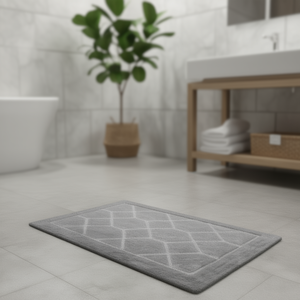 Tapis de bain ESAGONO Grigio (90x60cm) 18390 - Product Image 3
