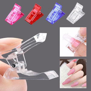 Oferta Especial: Clips de Plástico Coloridos para Uñas de Gel de Construcción Rápida, Puntas Fijas de Poligel para Maquillaje de Uñas - Product Image 5
